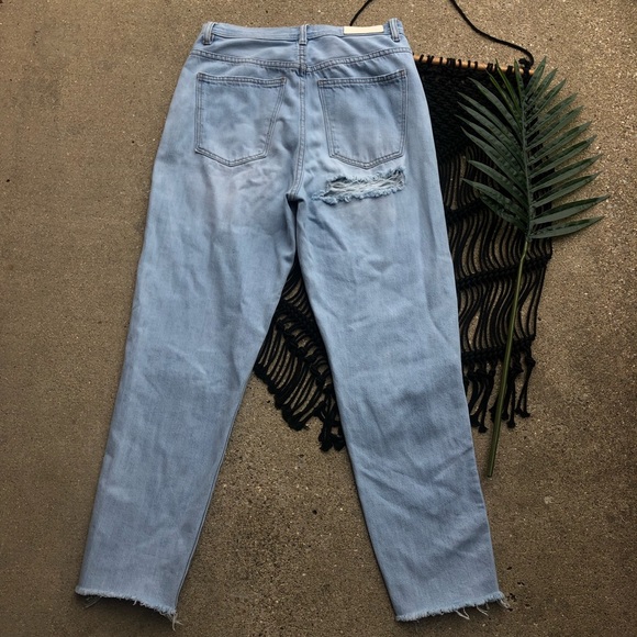 Ziggy Denim Distressed High Waist Jeans Size 28 - Picture 6 of 9